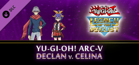 Yu-Gi-Oh! ARC-V: Declan vs Celina cover artwork