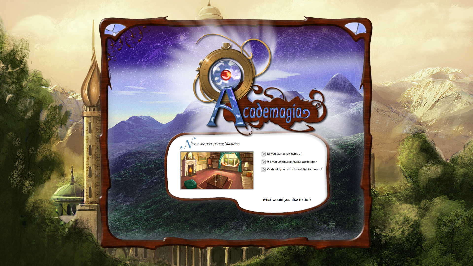 Academagia: The Making of Mages official in-game screenshot 1