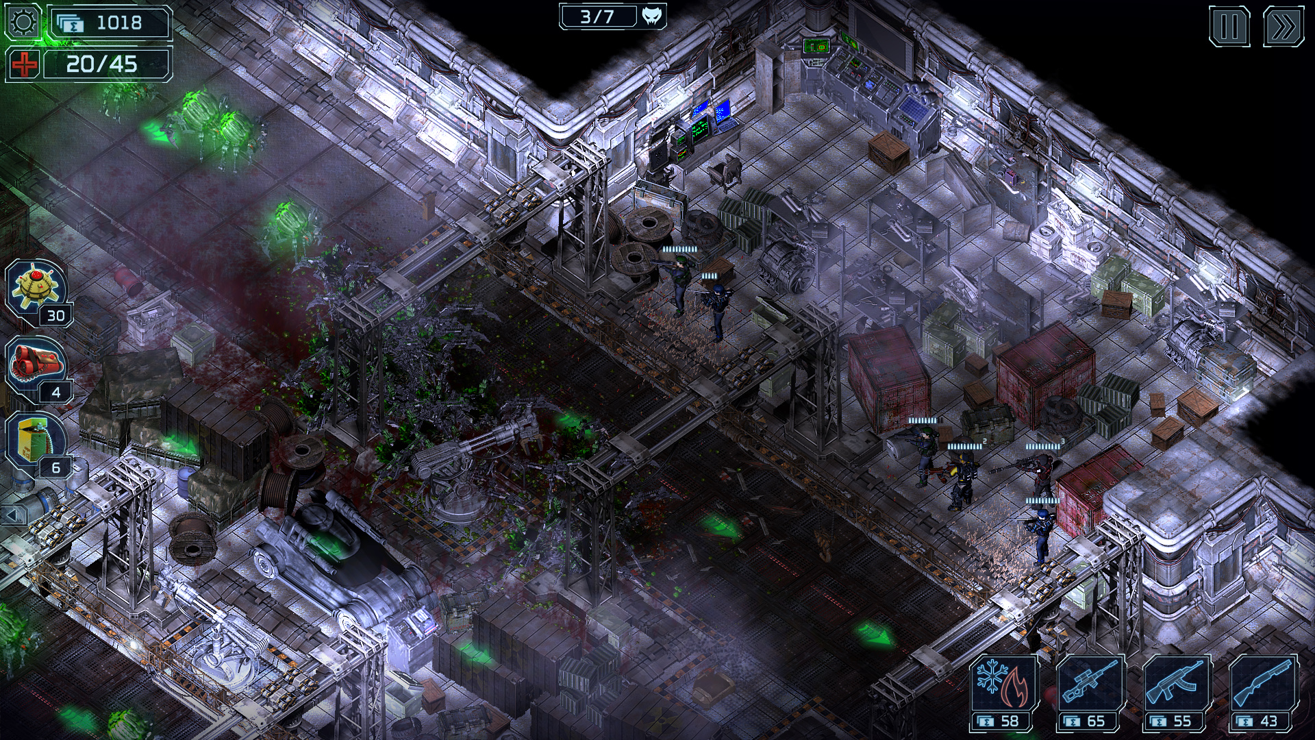 Alien Shooter TD official in-game screenshot 1