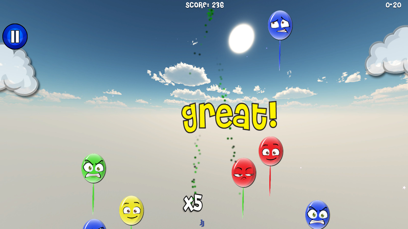 Balloon Blowout official in-game screenshot 1