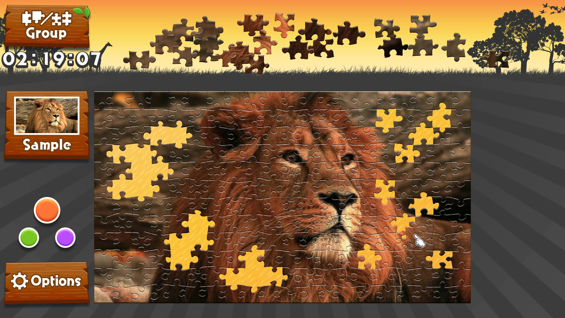Wild Animals - Animated Jigsaws official in-game screenshot 1