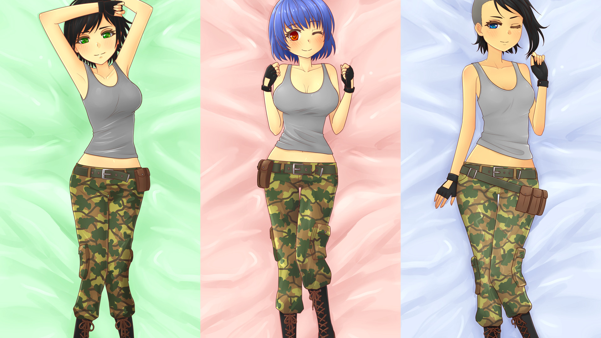 Army Gals - Dakimakuras #1 official in-game screenshot 1