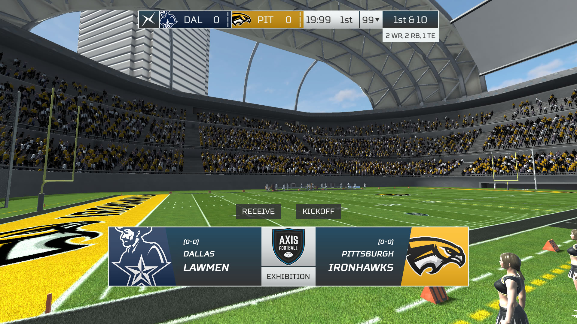Axis Football 2017 official in-game screenshot 1