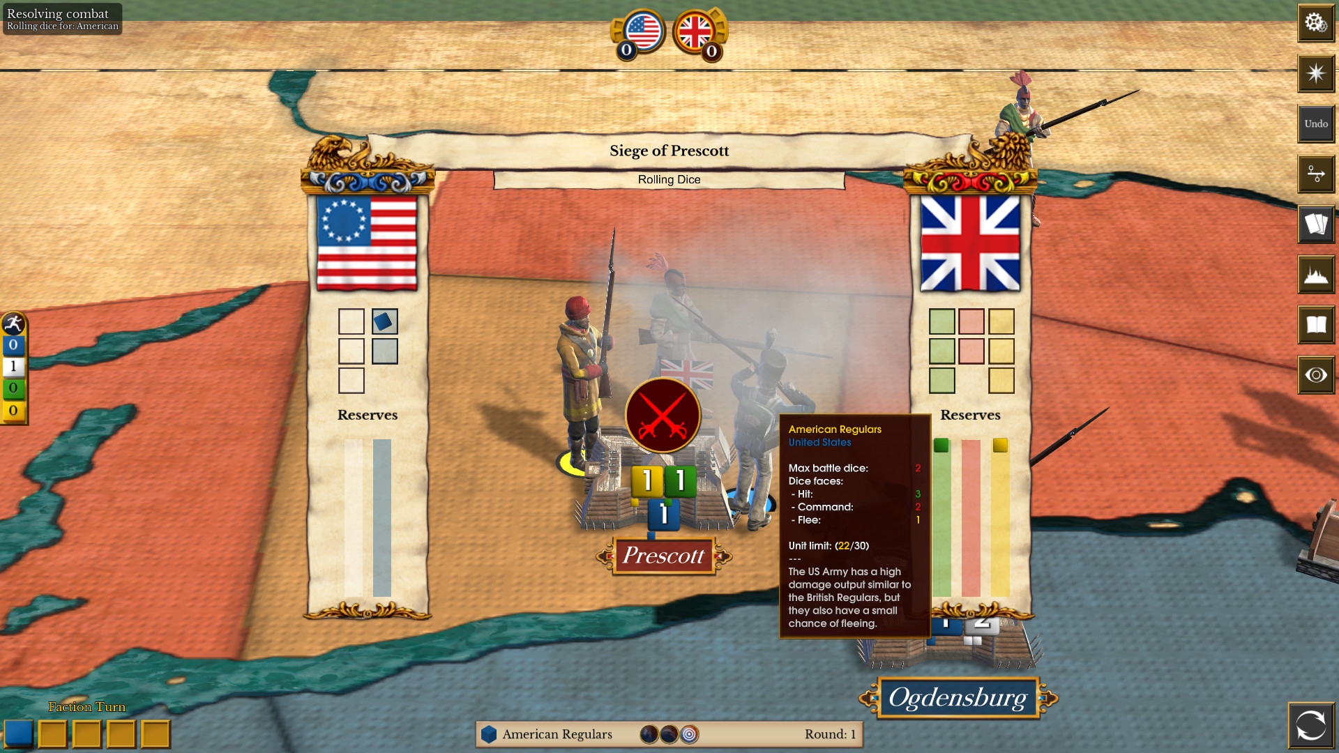 1812: The Invasion of Canada official in-game screenshot 1