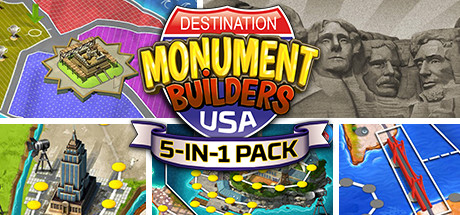 5-in-1 Pack - Monument Builders: Destination USA cover artwork