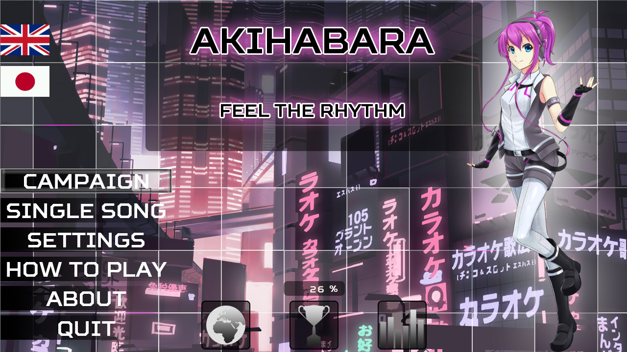 Akihabara - Feel the Rhythm official in-game screenshot 1