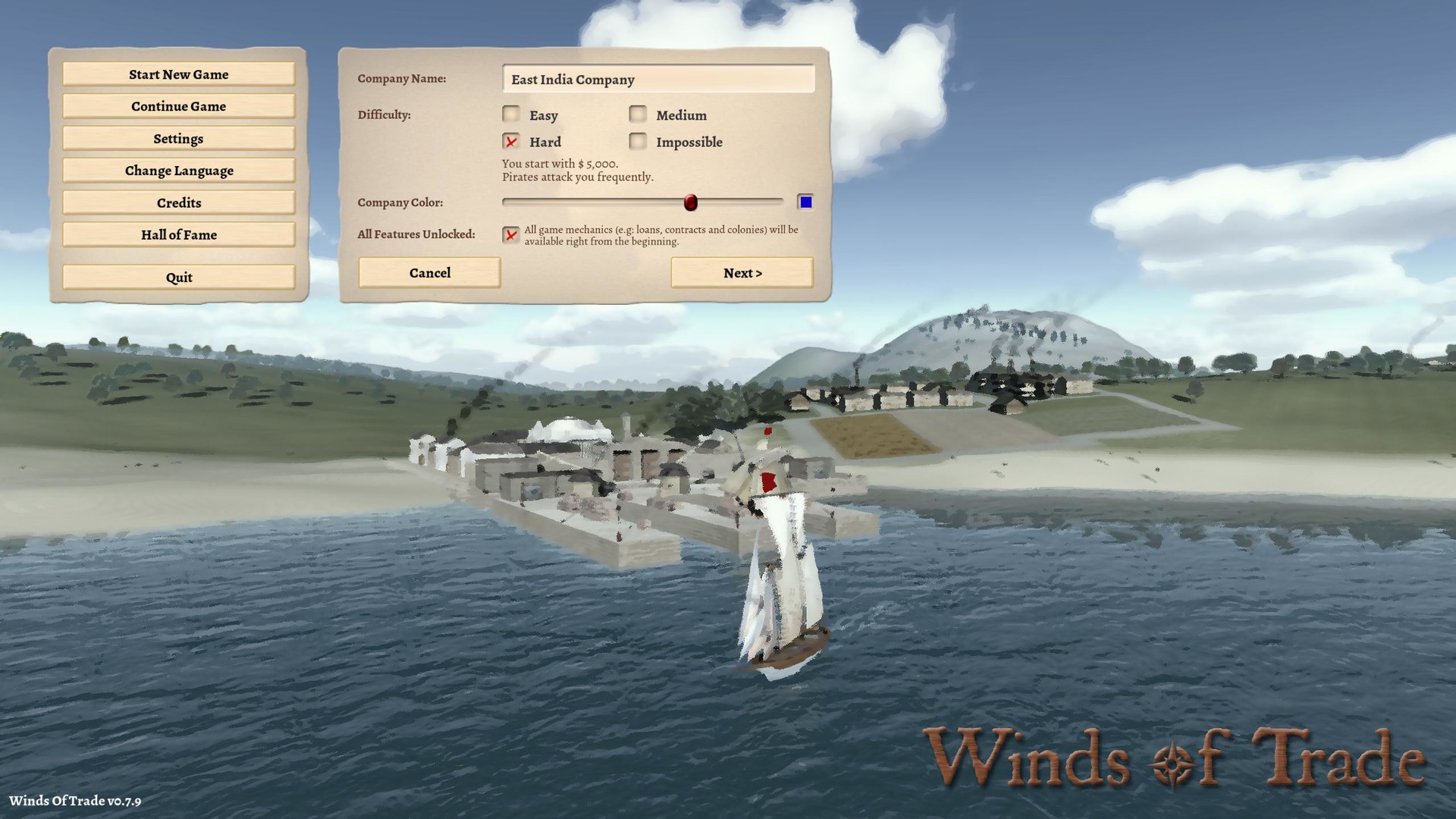 Winds Of Trade official in-game screenshot 1
