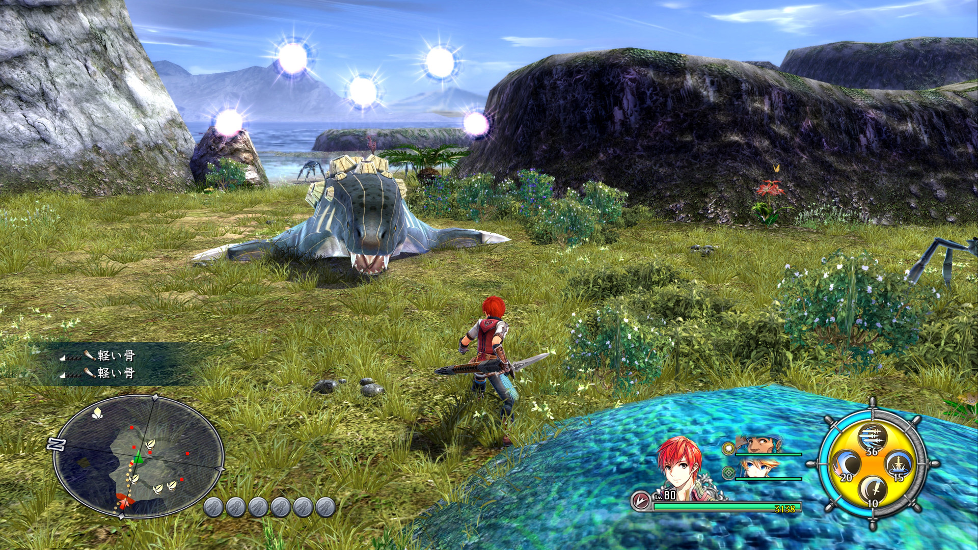 Ys VIII: Lacrimosa of Dana official in-game screenshot 1
