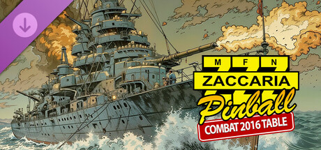 Zaccaria Pinball - Combat 2017 Table cover artwork