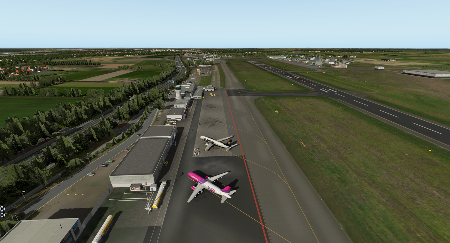 X-Plane 11 - Add-on: Aerosoft - Airport Maastricht-Aachen official in-game screenshot 1