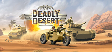 1943 Deadly Desert cover artwork