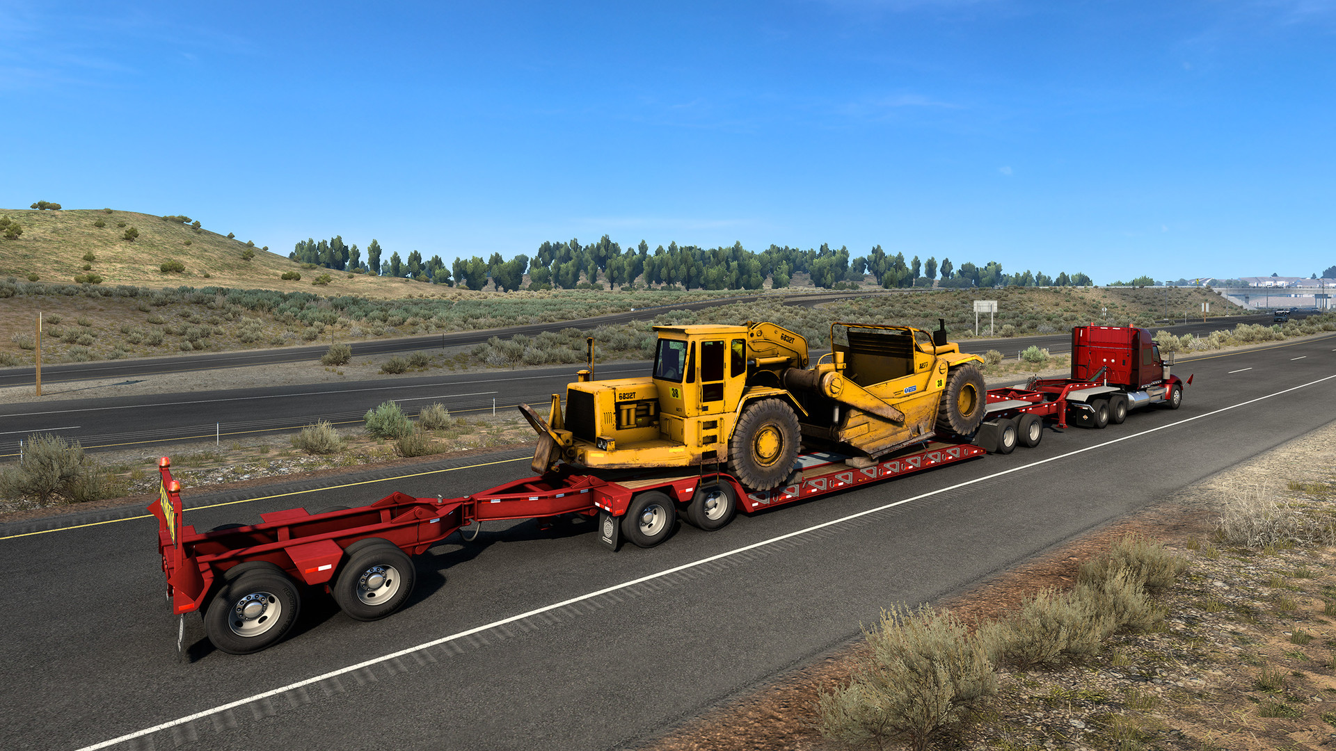 American Truck Simulator - Heavy Cargo Pack official in-game screenshot 1