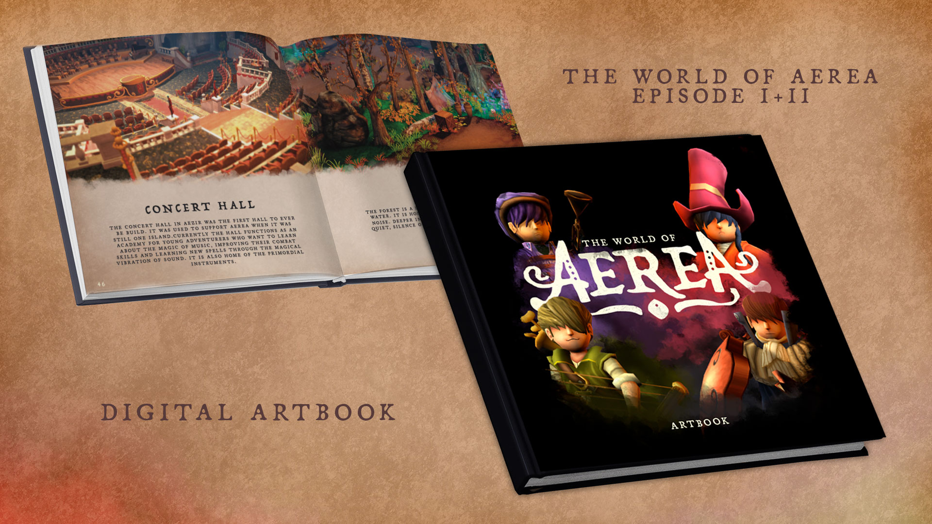 AereA - Artbook official in-game screenshot 1