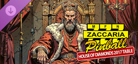 Zaccaria Pinball - House of Diamonds 2017 Table cover artwork