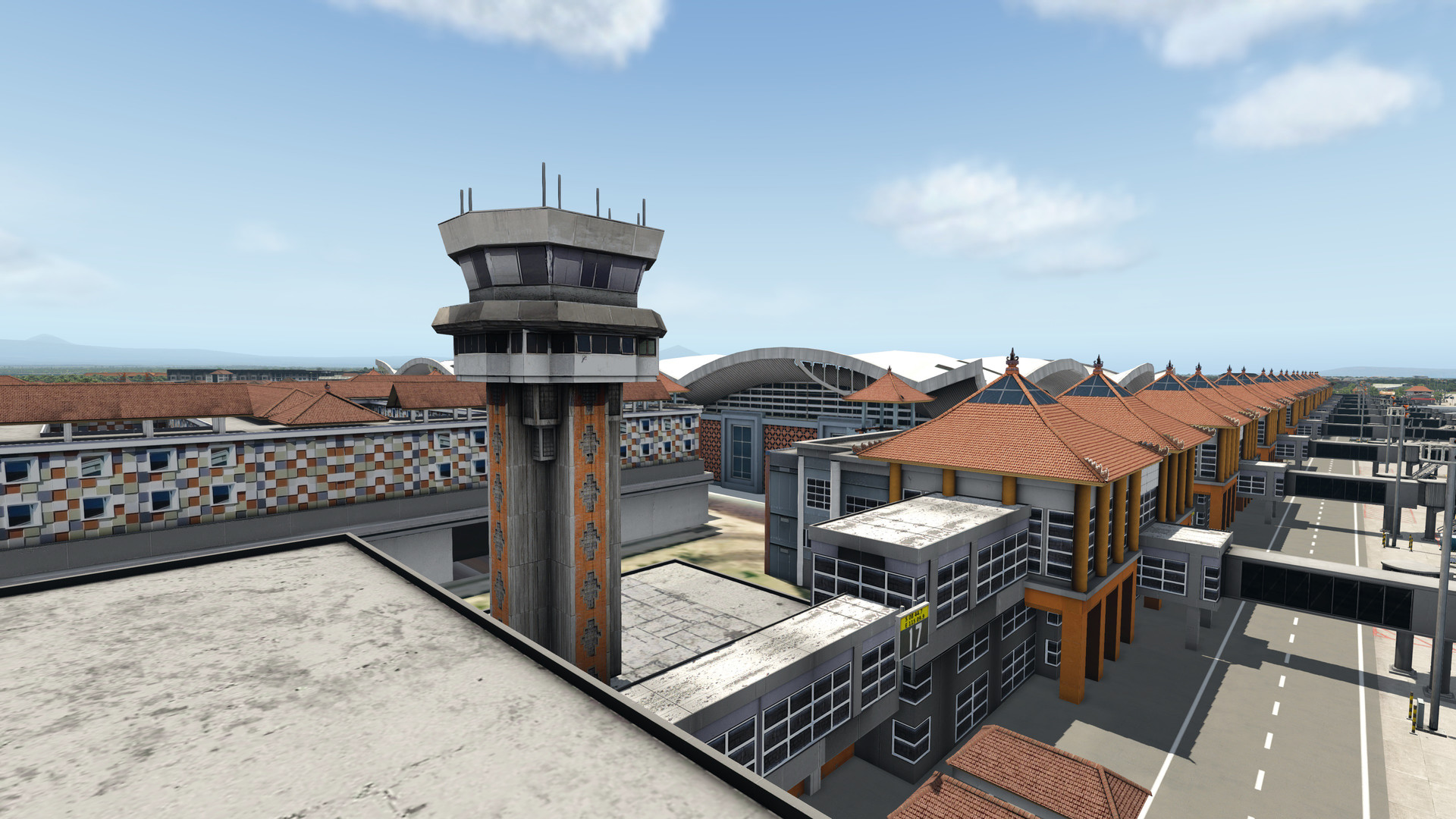 X-Plane 11 - Add-on: Aerosoft - Airport Bali official in-game screenshot 1