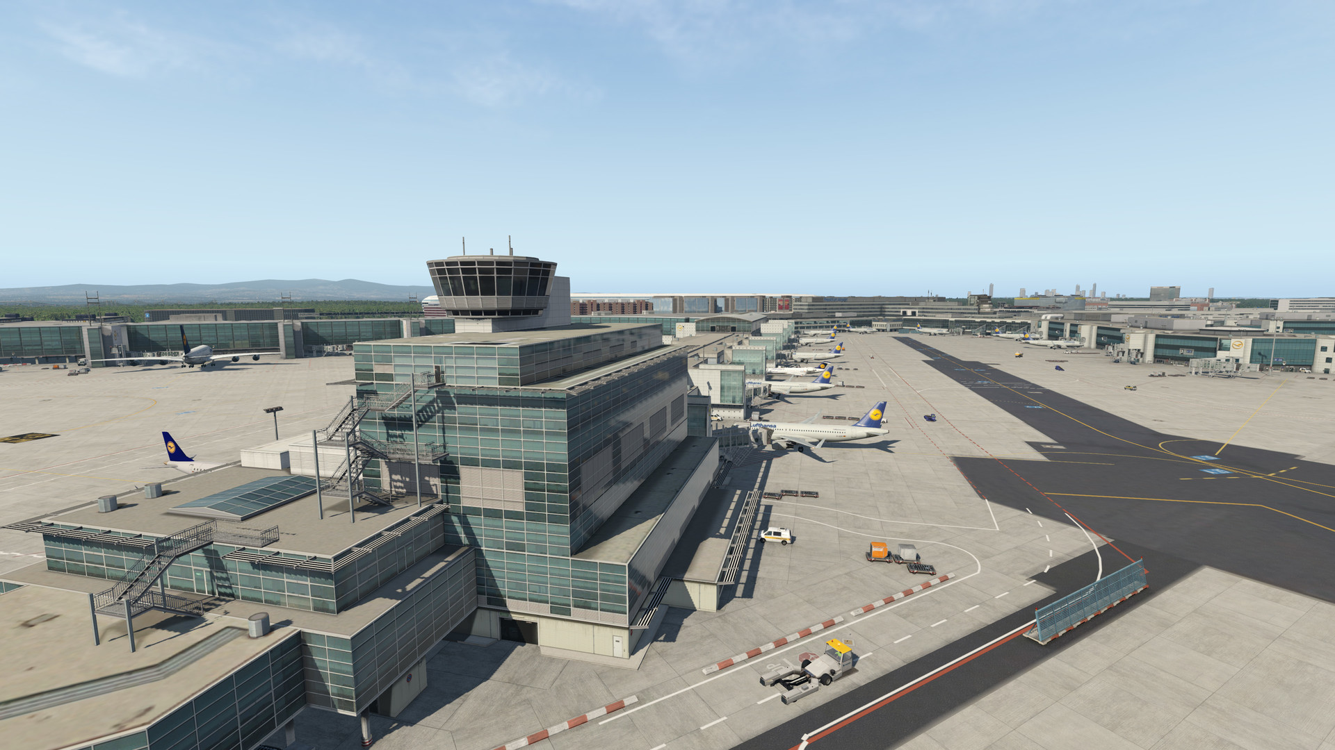 X-Plane 11 - Add-on: Aerosoft - Airport Frankfurt official in-game screenshot 1