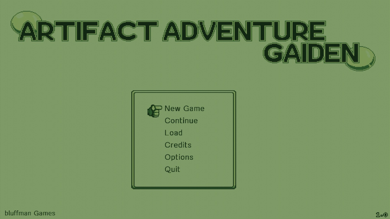 Artifact Adventure Gaiden official in-game screenshot 1