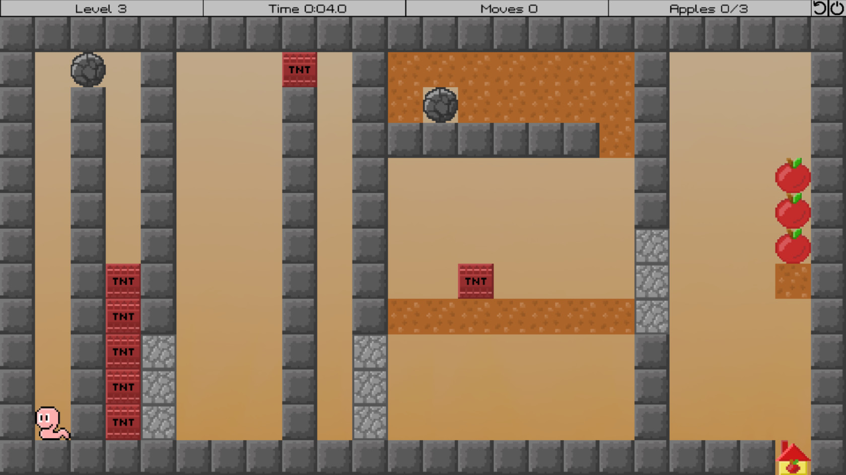 Adventures of the Worm official in-game screenshot 1