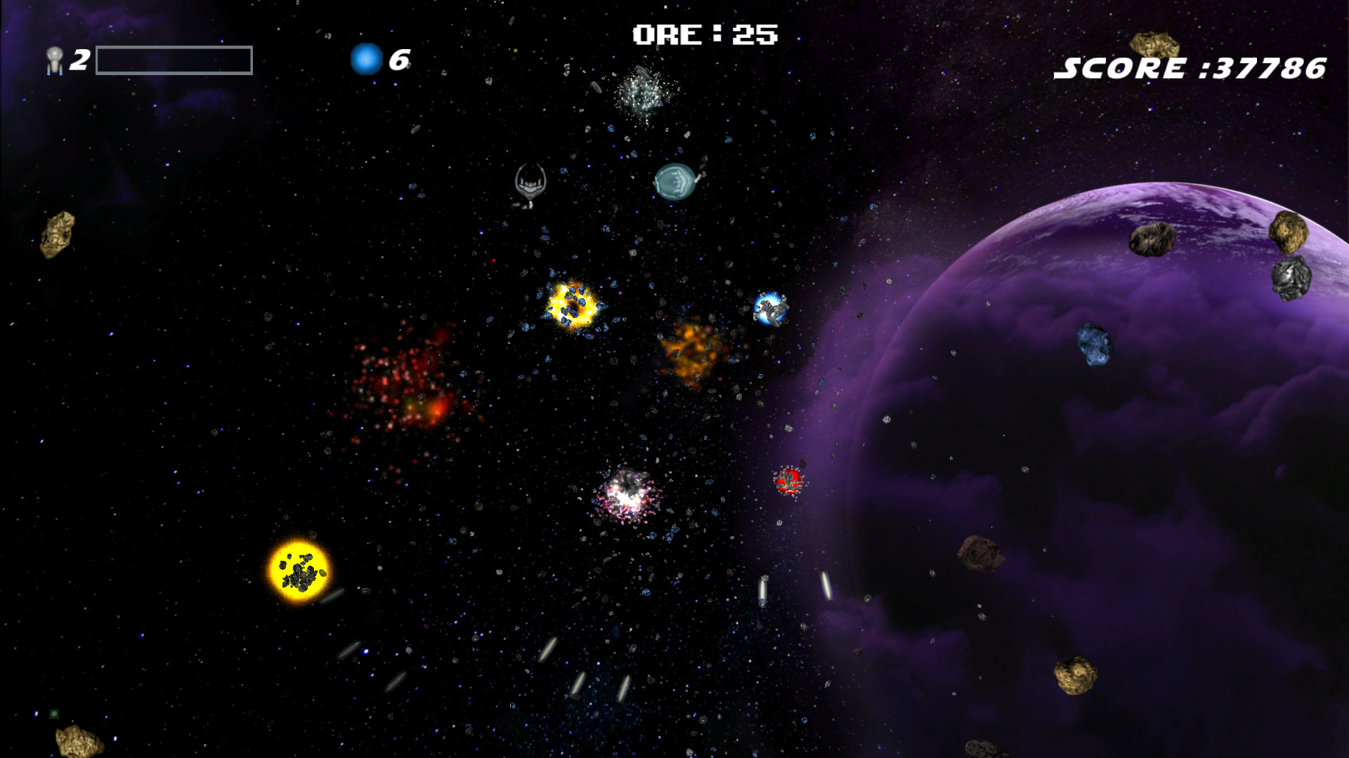 Asteroid Hunter official in-game screenshot 1