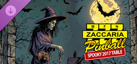 Zaccaria Pinball - Spooky 2017 Table cover artwork