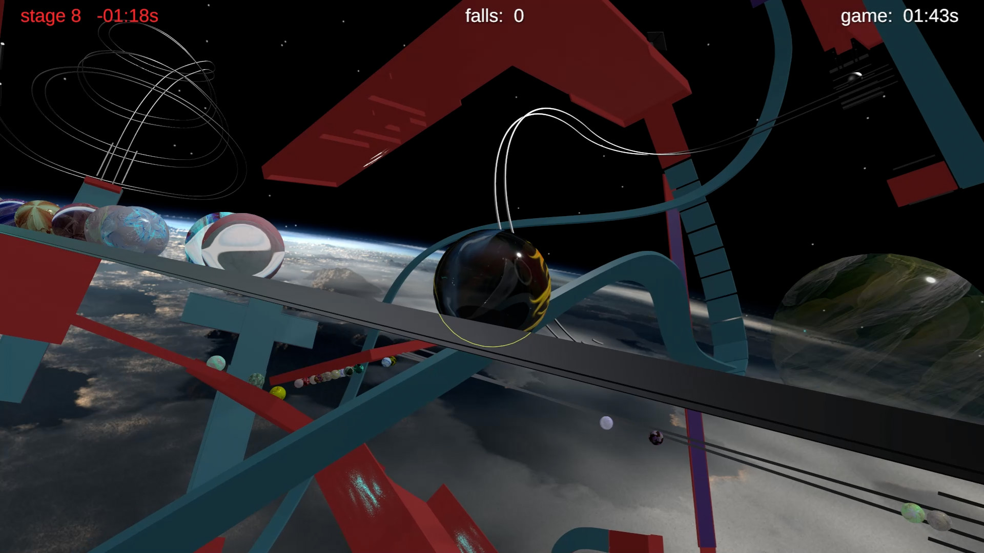 BallRun 3D Marble Maze Speedrun official in-game screenshot 1