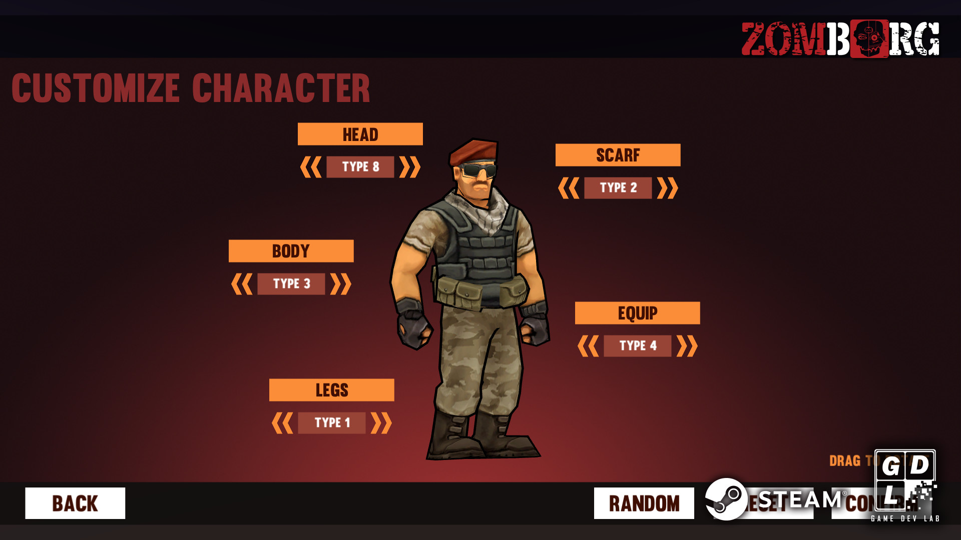 Zomborg official in-game screenshot 1