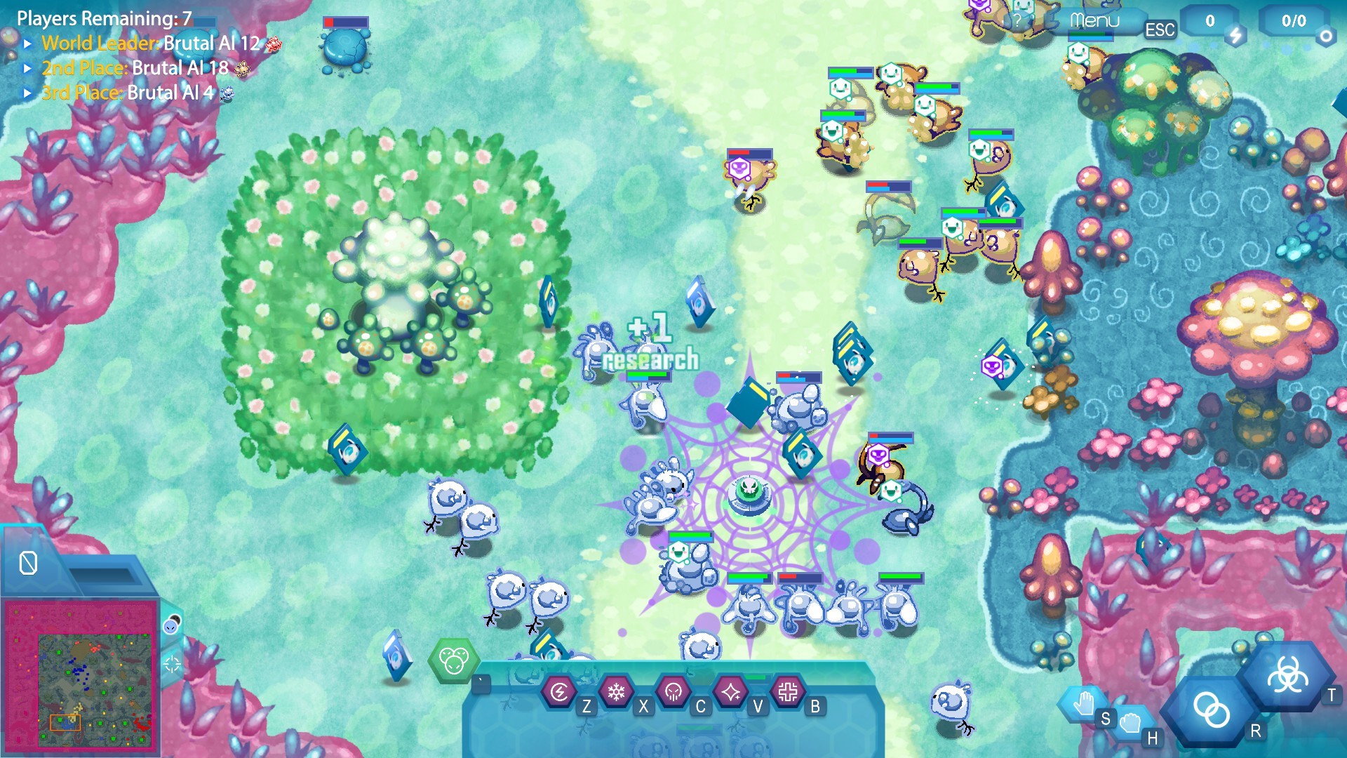 Amoeba Battle official in-game screenshot 1