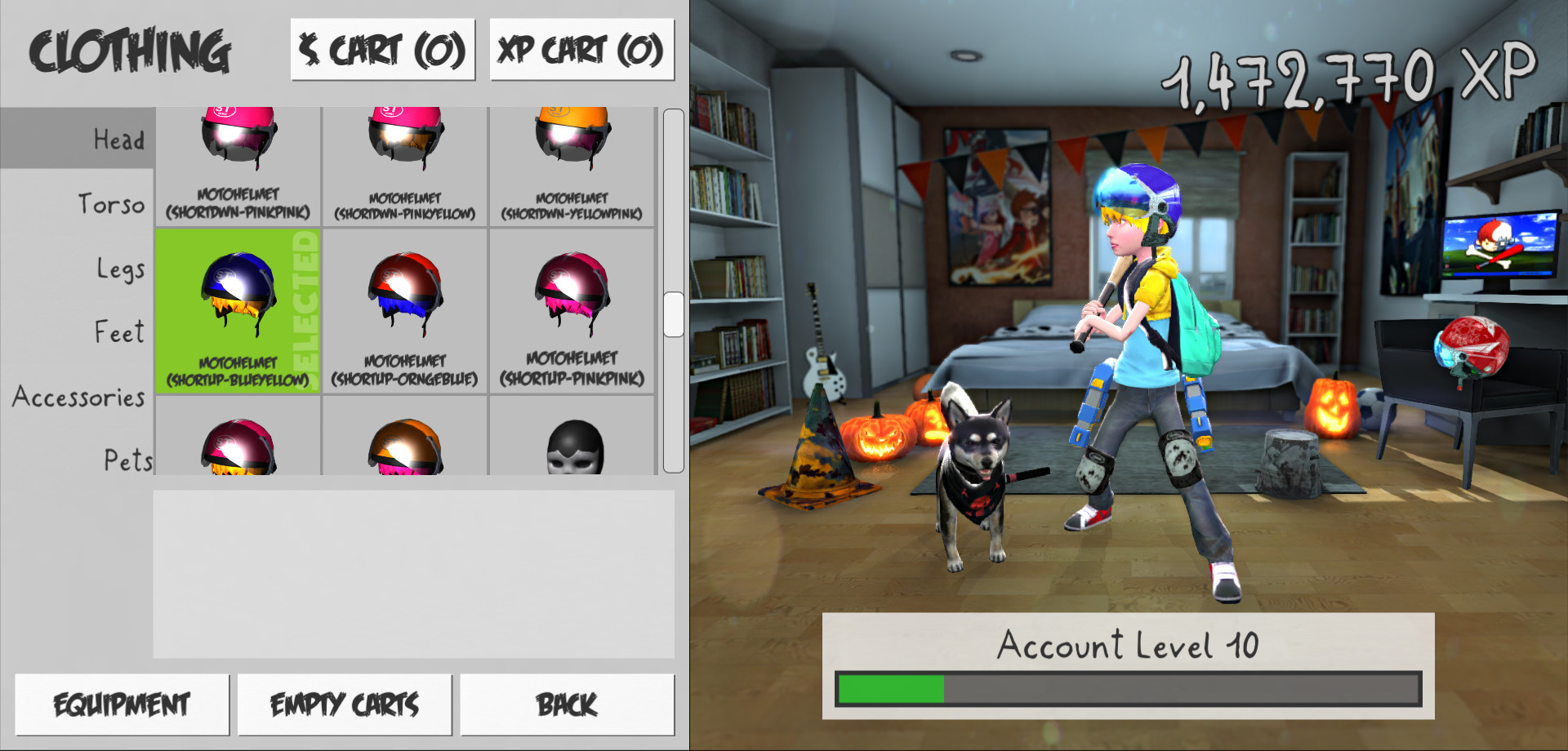 ZPG - Moto Helmet (Short/Up) official in-game screenshot 1