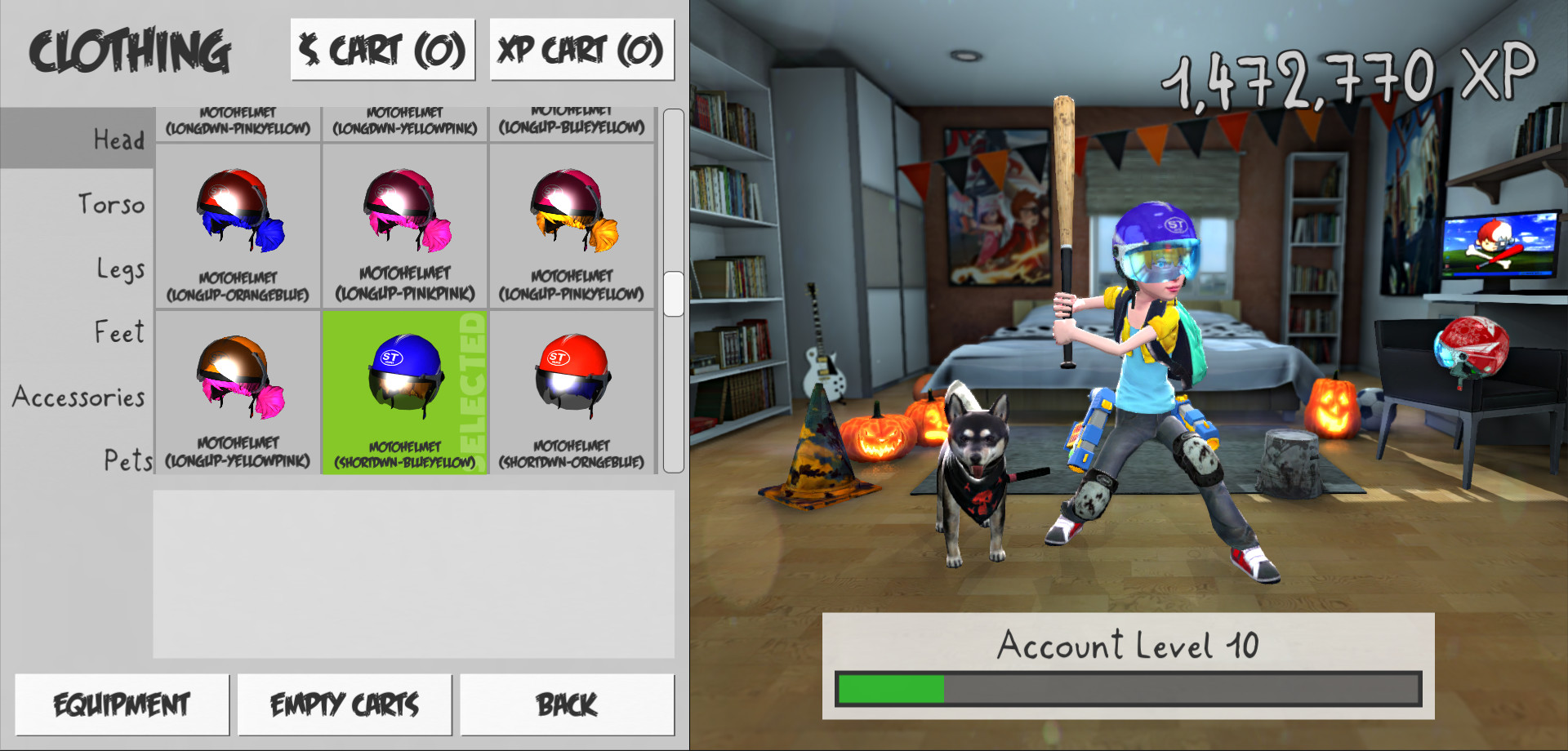 ZPG - Moto Helmet (Short/Down) official in-game screenshot 1