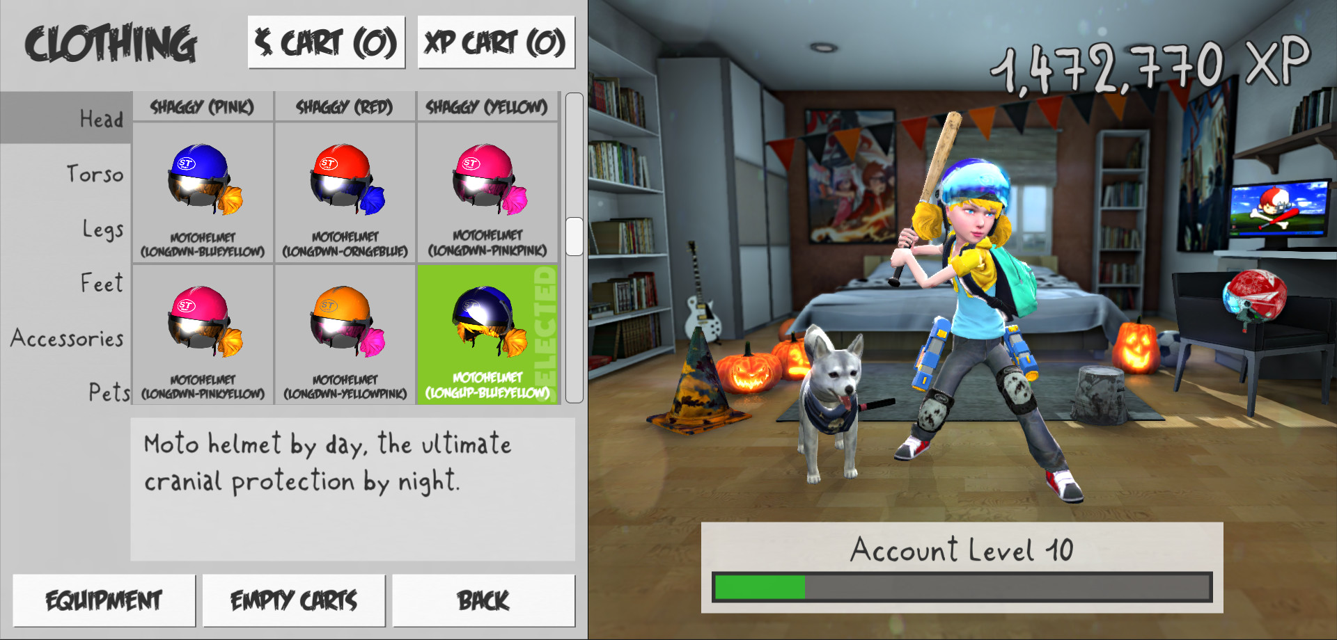 ZPG - Moto Helmet (Pony/Up) official in-game screenshot 1