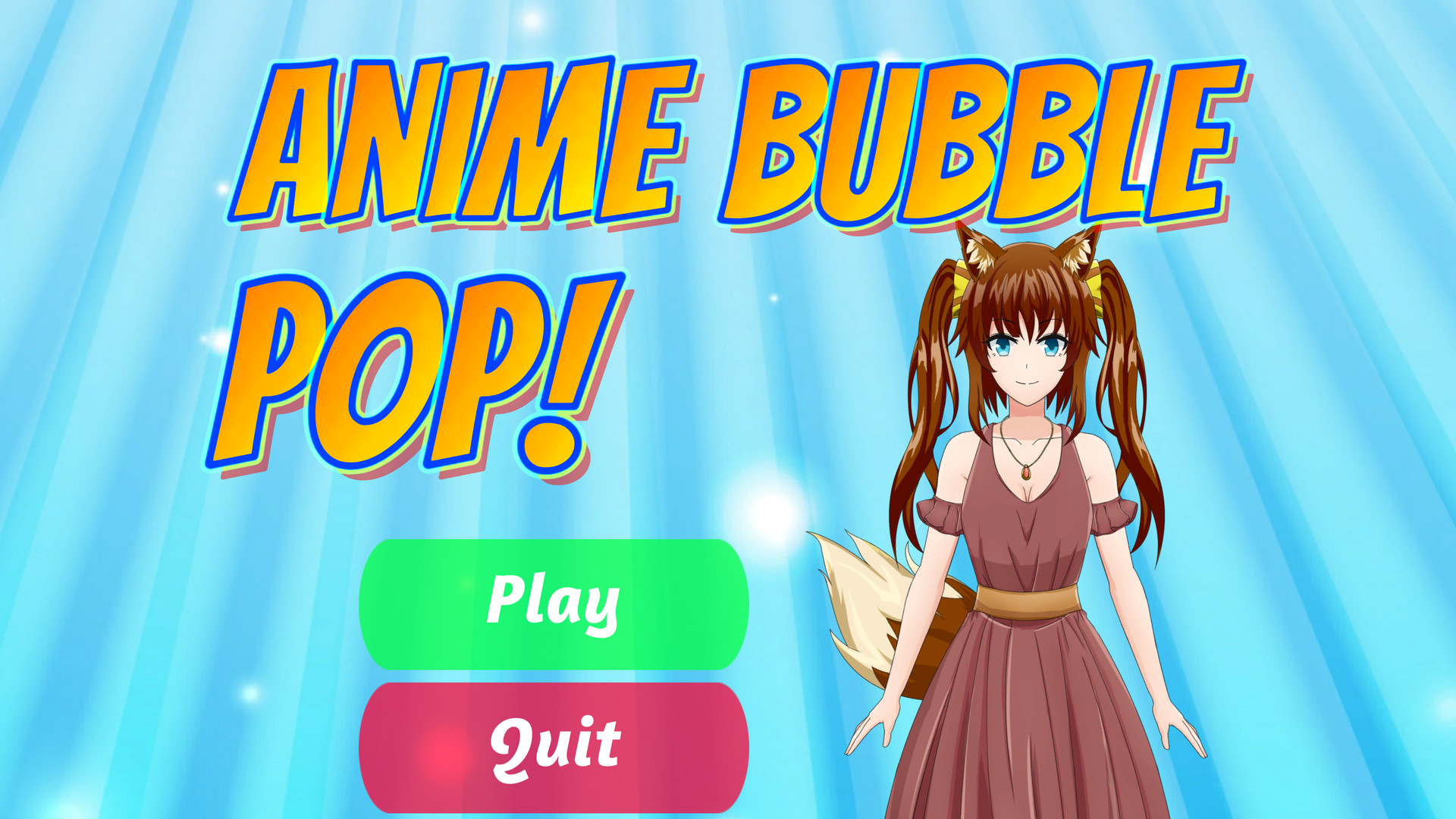Anime Bubble Pop official in-game screenshot 1