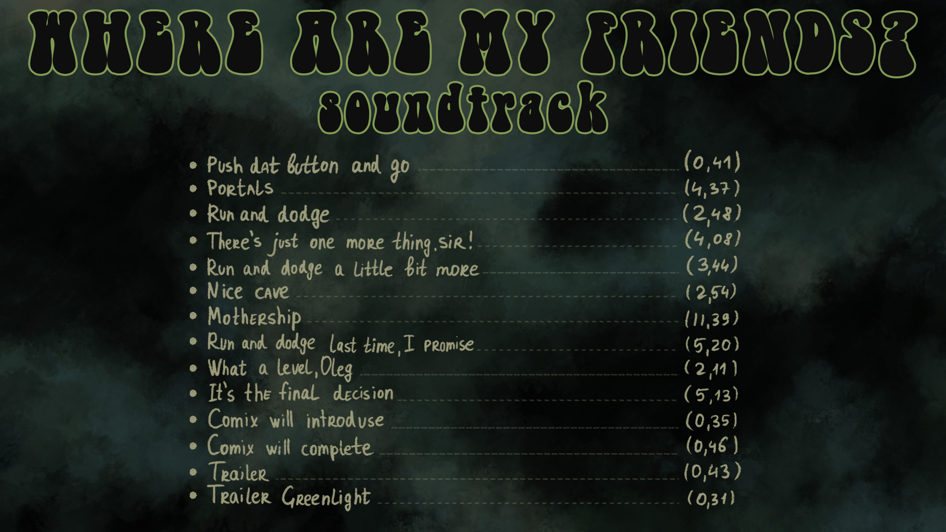 Where Are My Friends? - Soundtrack official in-game screenshot 1