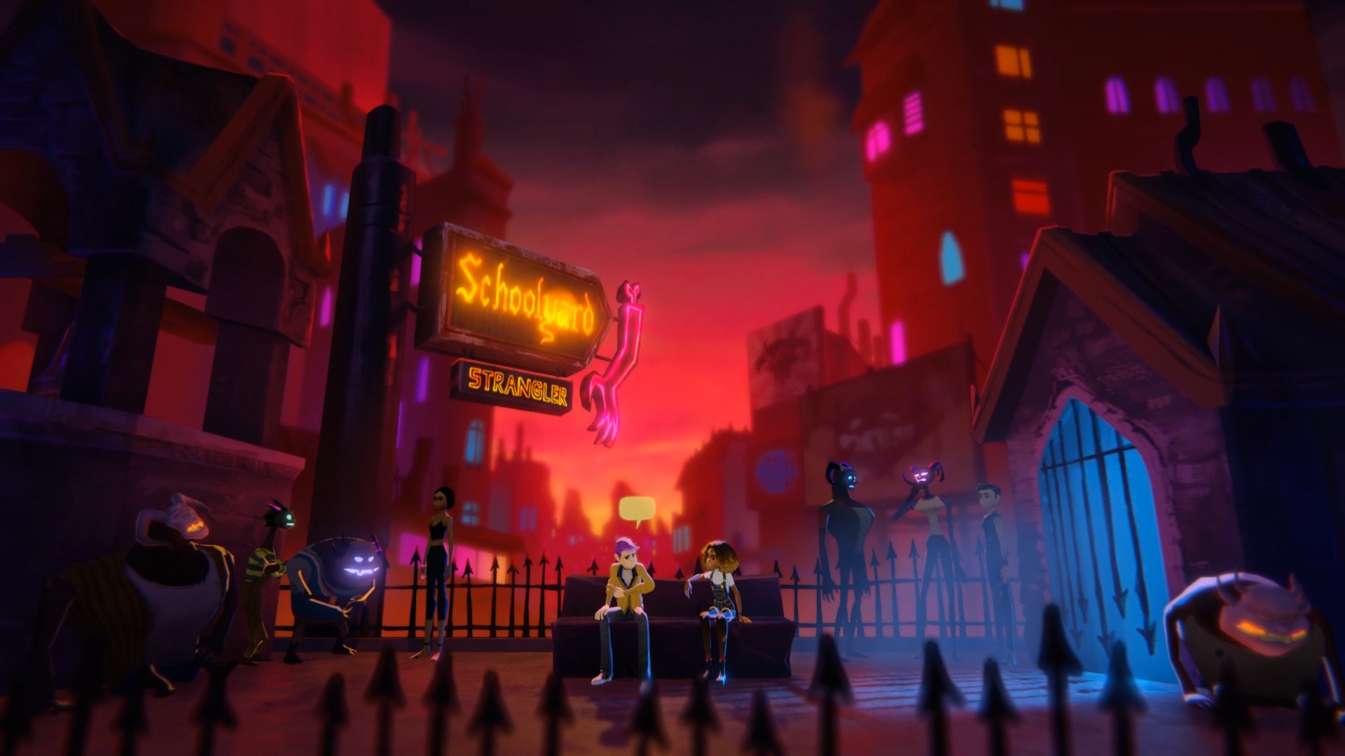 Afterparty official in-game screenshot 1