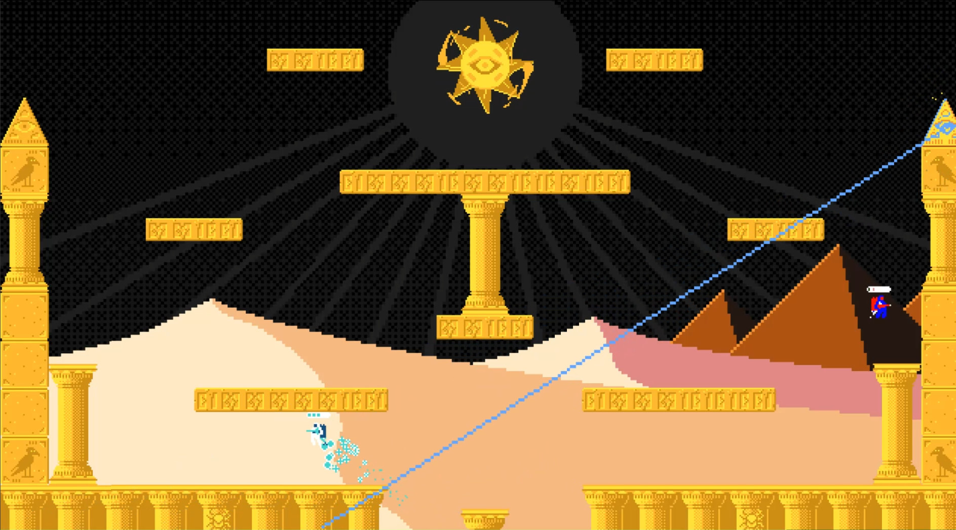 Astro Joust official in-game screenshot 1
