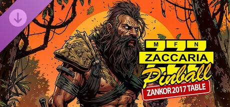 Zaccaria Pinball - Zankor 2017 Table cover artwork