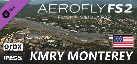Aerofly FS 2 - Orbx - Monterey Regional Airport cover artwork