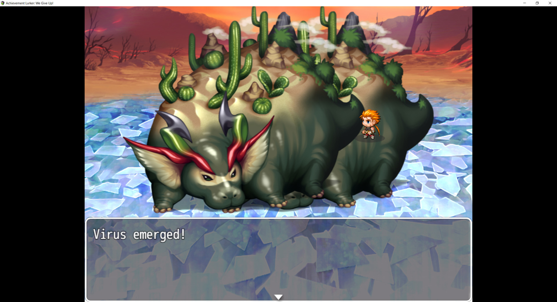 Achievement Lurker: We Give Up! official in-game screenshot 1