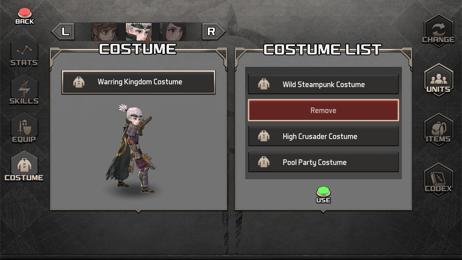 Azure Saga: Pathfinder - Warring Kingdom Costume Pack official in-game screenshot 1