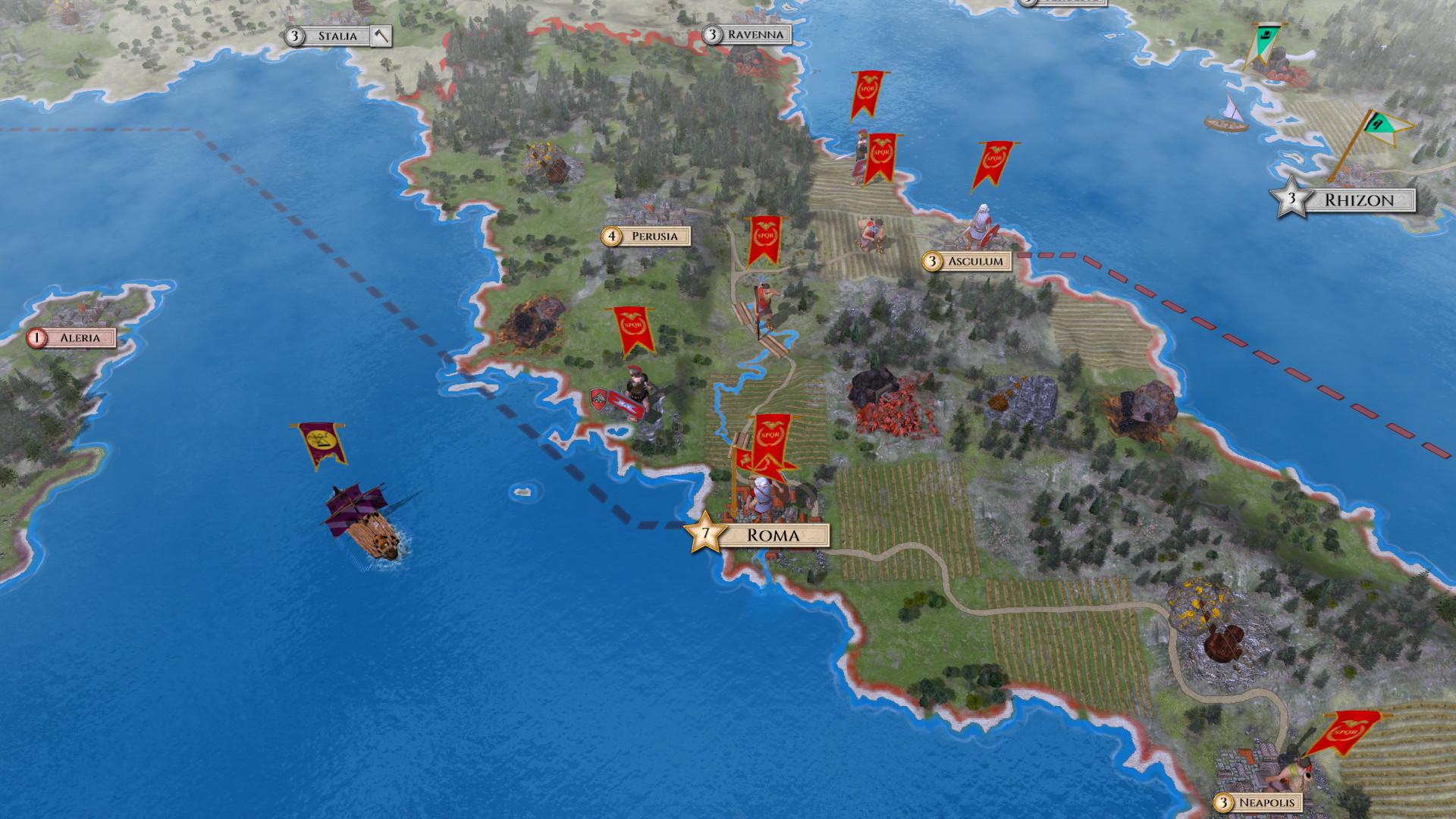Aggressors: Ancient Rome official in-game screenshot 1