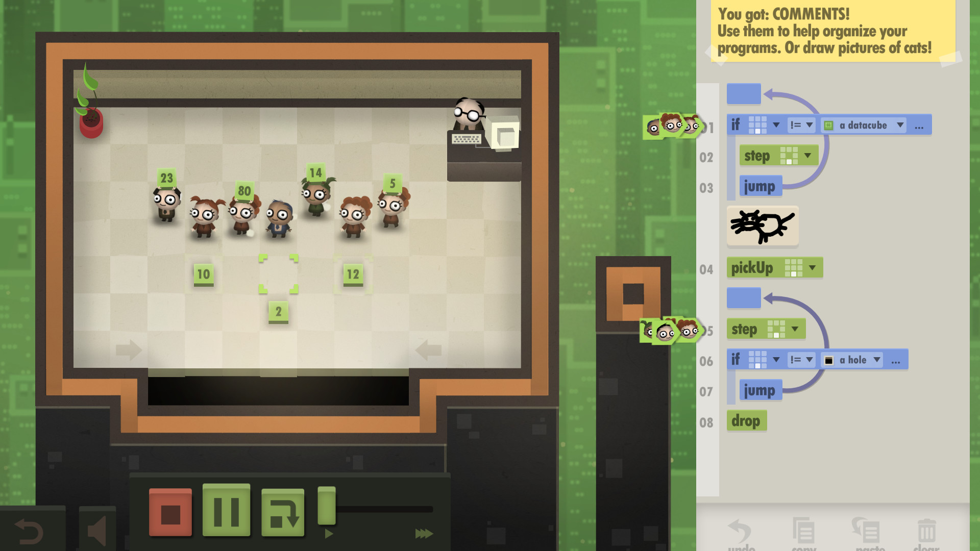 7 Billion Humans official in-game screenshot 1
