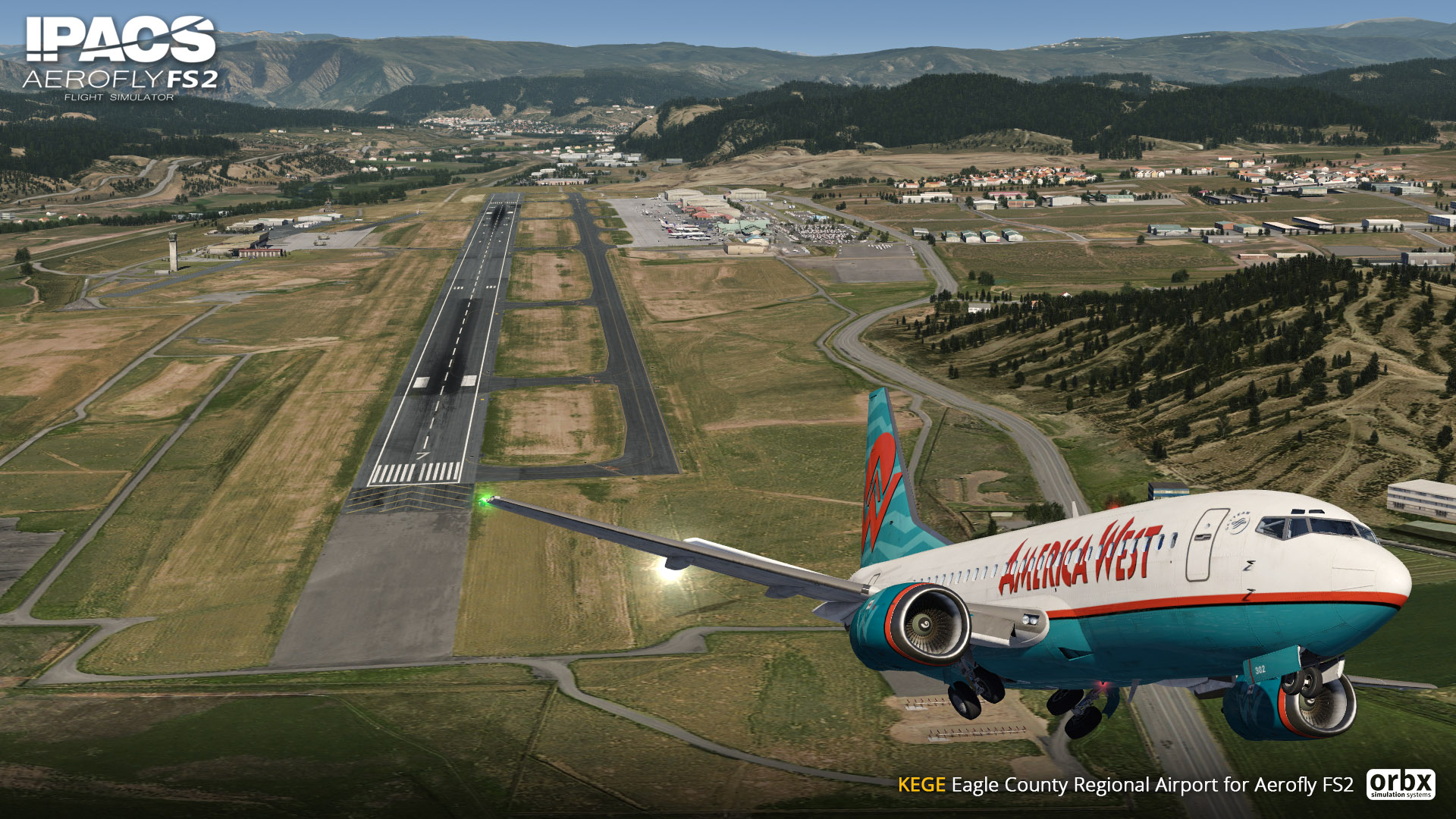Aerofly FS 2 - Orbx - Eagle County Colorado official in-game screenshot 1