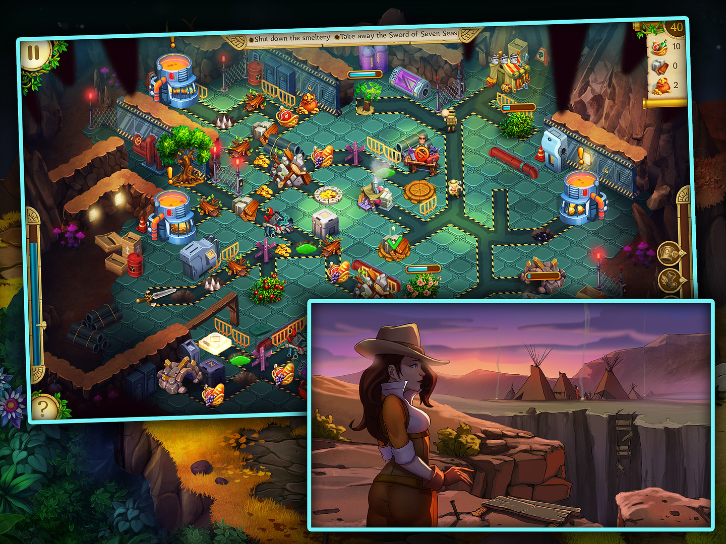 Alicia Quatermain 3: The Mystery of the Flaming Gold official in-game screenshot 1