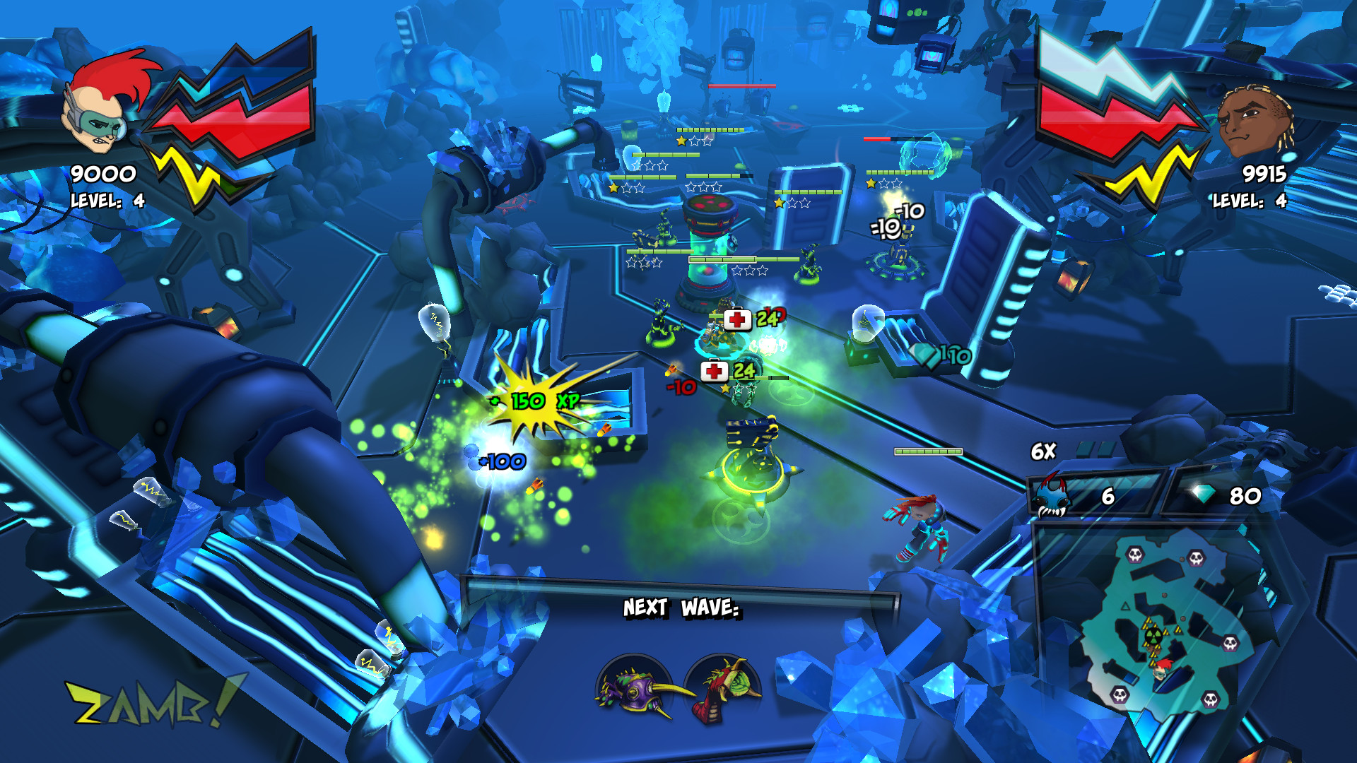ZAMB! Endless Extermination official in-game screenshot 1