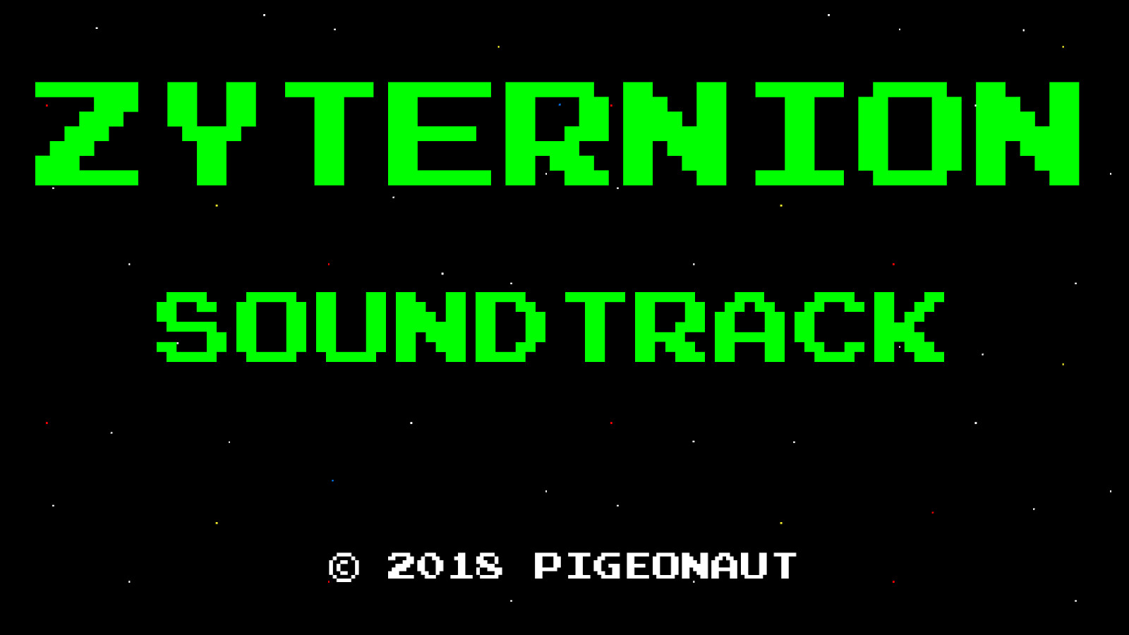 ZYTERNION Original Soundtrack official in-game screenshot 1