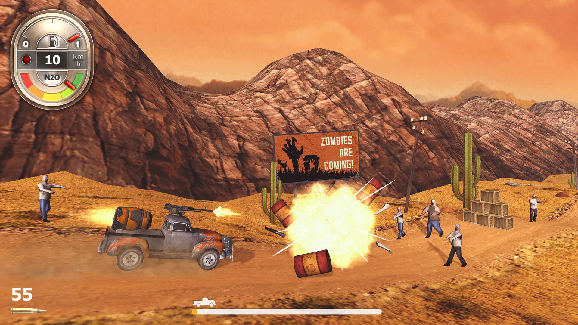 Zombie Derby official in-game screenshot 1