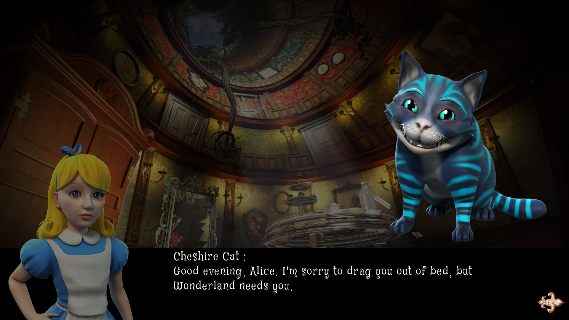 Alice - Behind the Mirror official in-game screenshot 1