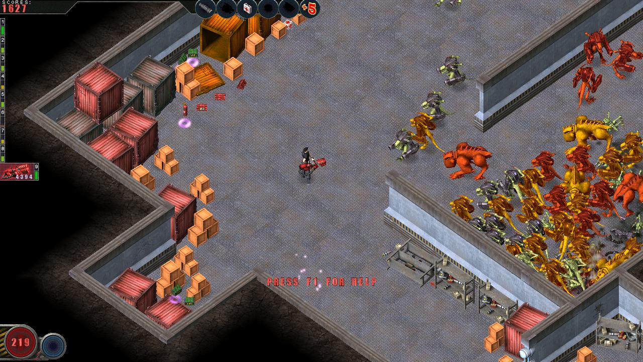 Alien Shooter - Fight for Life official in-game screenshot 1