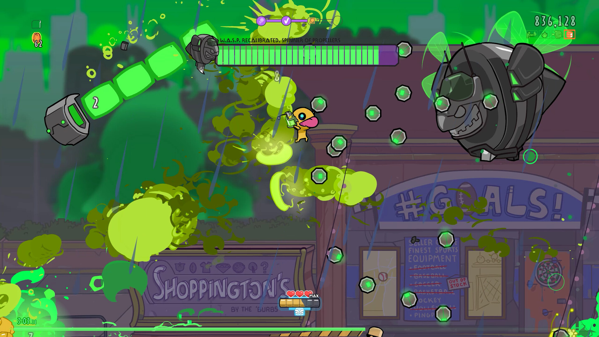 Alien Hominid Invasion official in-game screenshot 1