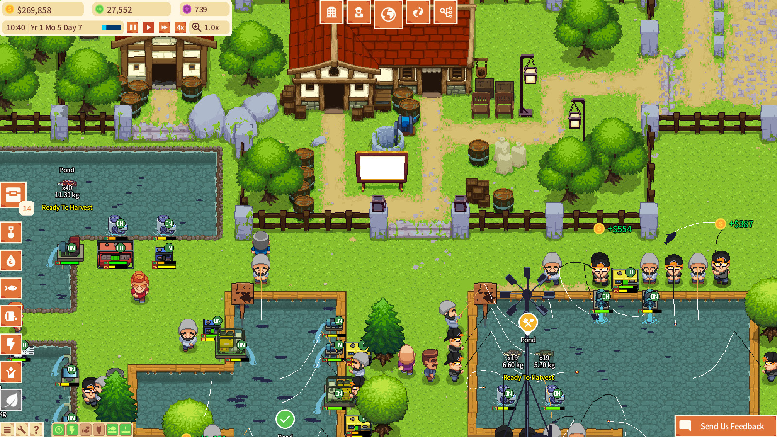 Aquaculture Land official in-game screenshot 1