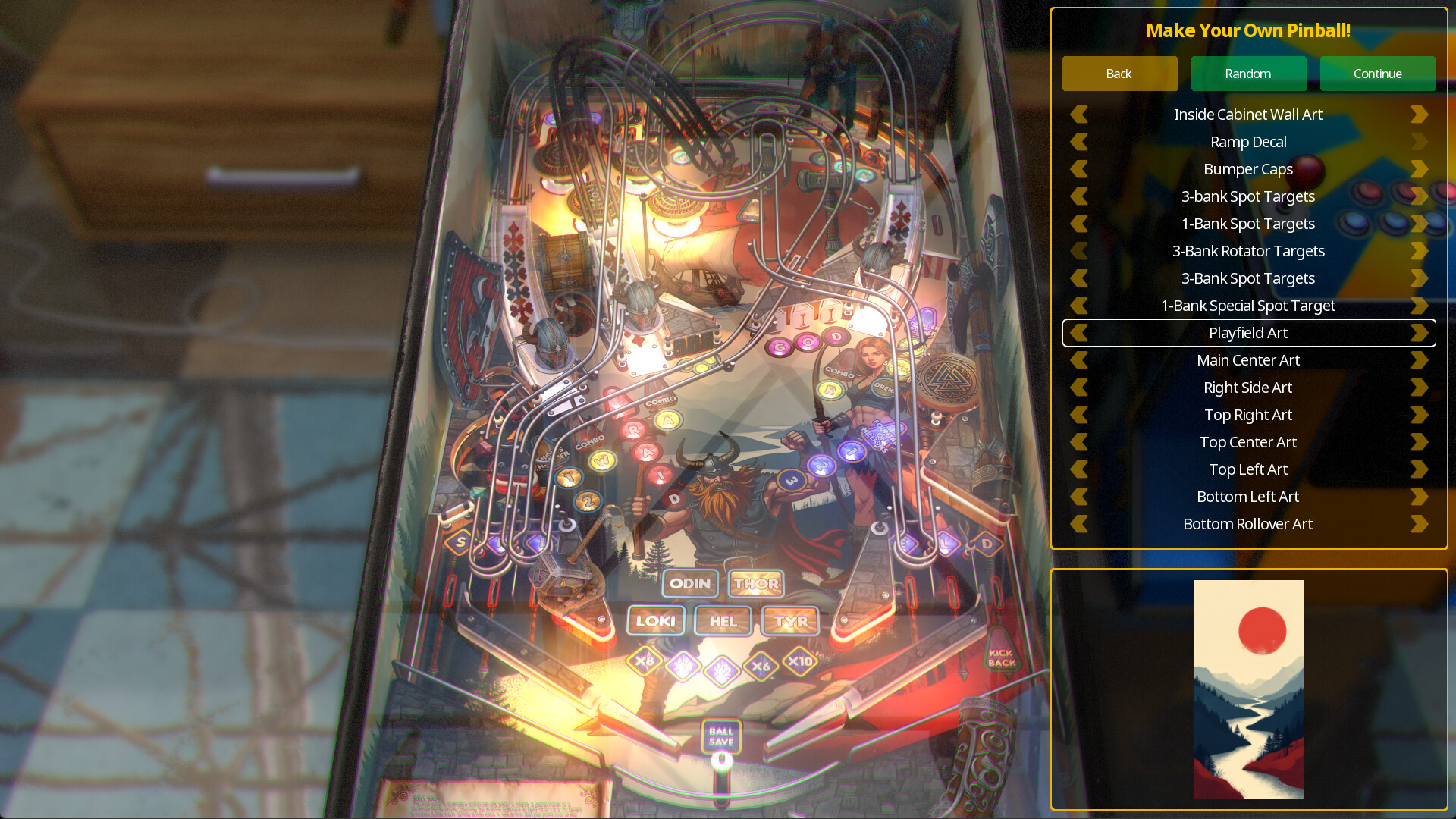 Zaccaria Pinball - Artwork Editor official in-game screenshot 1